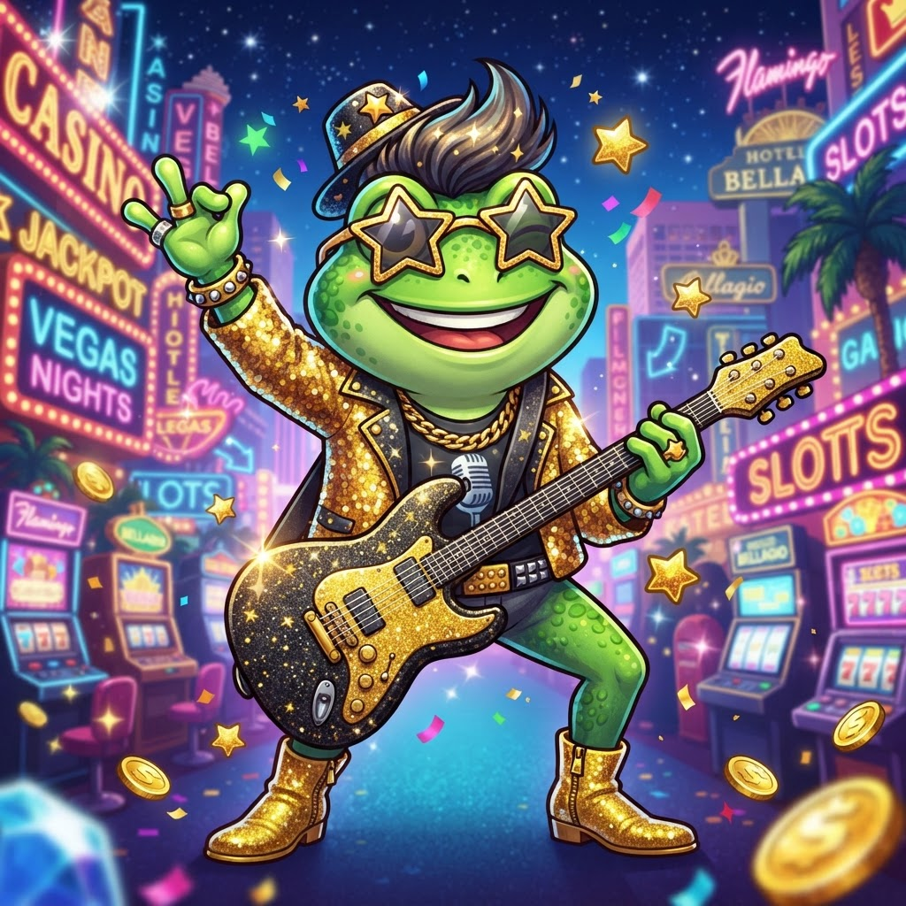 Elvis Frog in Vegas slot by BGaming