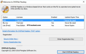 DVDFab Passkey Crack + Registration Key (Free-2024)