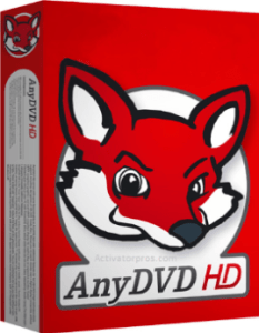 AnyDVD HD Crack + License Key 2024 Free Download