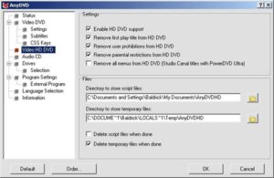 AnyDVD HD Crack + License Key 2024 Free Download